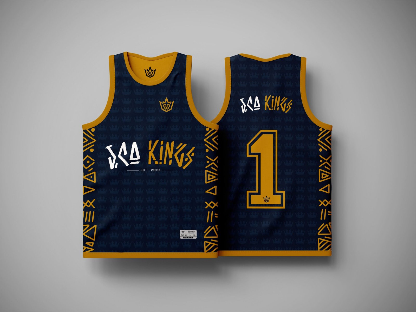 Maillot Jaune / Bleu JCA KINGS