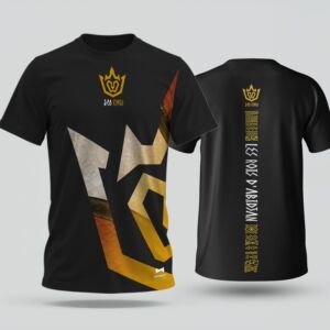 T-SHIRT NOIR JCA