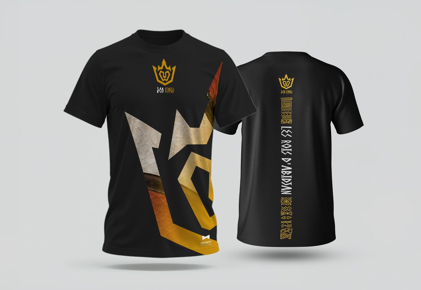 T-SHIRT NOIR JCA