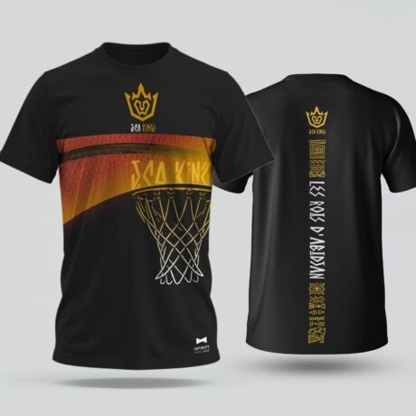 T-SHIRT NOIR JCA